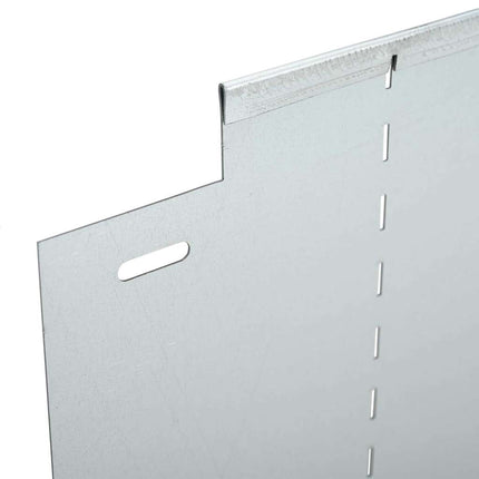 Plænehegn Galvaniseret farve 100 x 20 x 0,07 cm