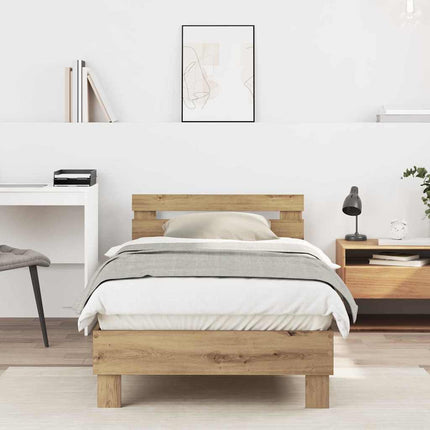 Sengestel Artisan Egetræ 203 x 95 x 70 cm Konstrueret træ