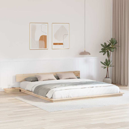 Sengestel Brun 180 x 200 cm træ