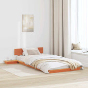 Sengestel Brun 100 x 200 cm træ