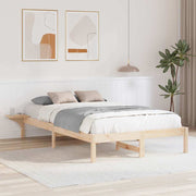 Sengestel Naturfarvet 120 x 190 cm Massiv fyrretræ