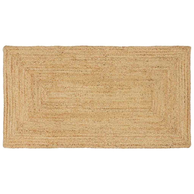 Områdetæpper Naturfarvet 80 x 200 cm Jute