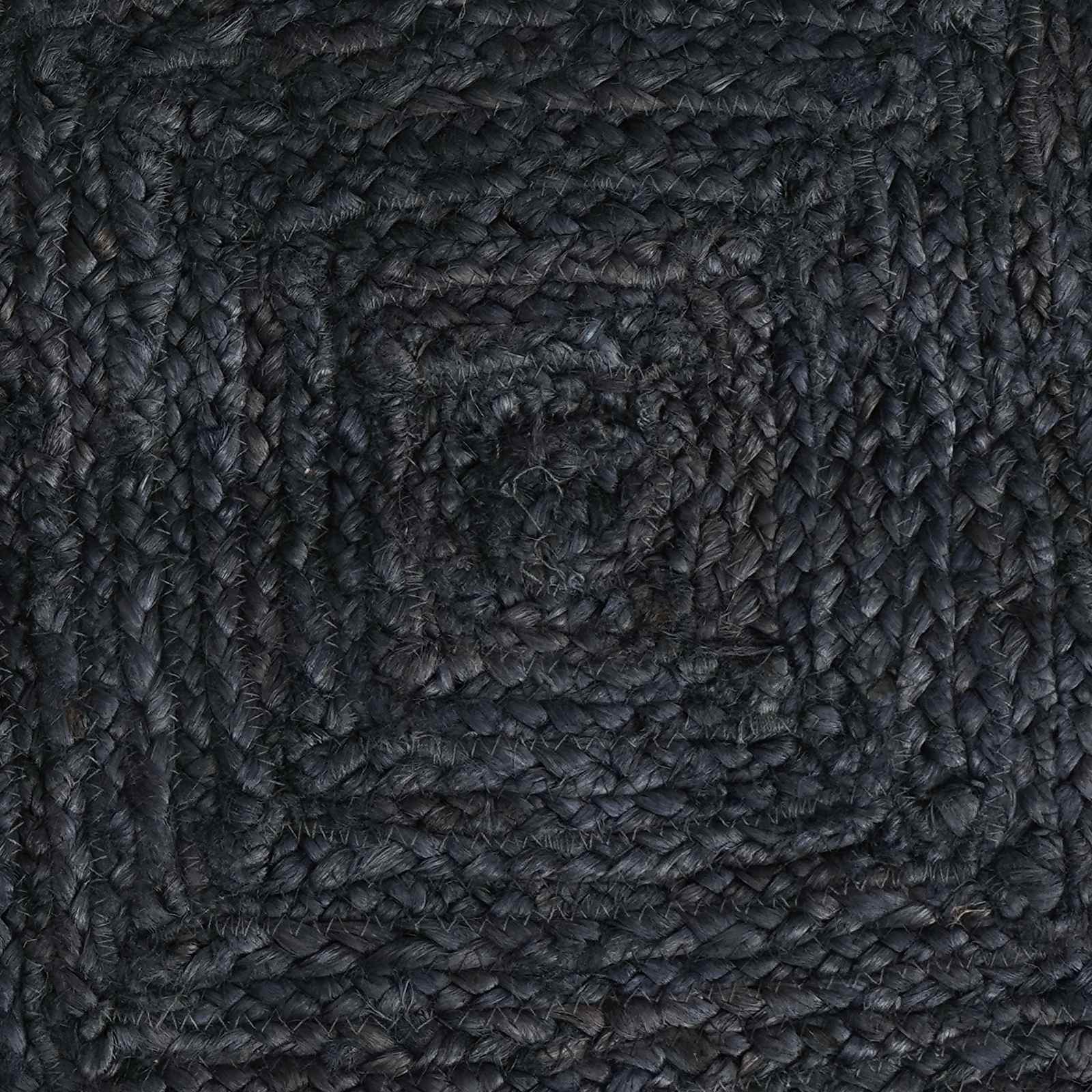 Områdetæpper Rektangulær Mørkegrå 60 x 110 cm Jute