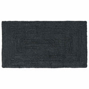 Områdetæpper Rektangulær Mørkegrå 60 x 110 cm Jute