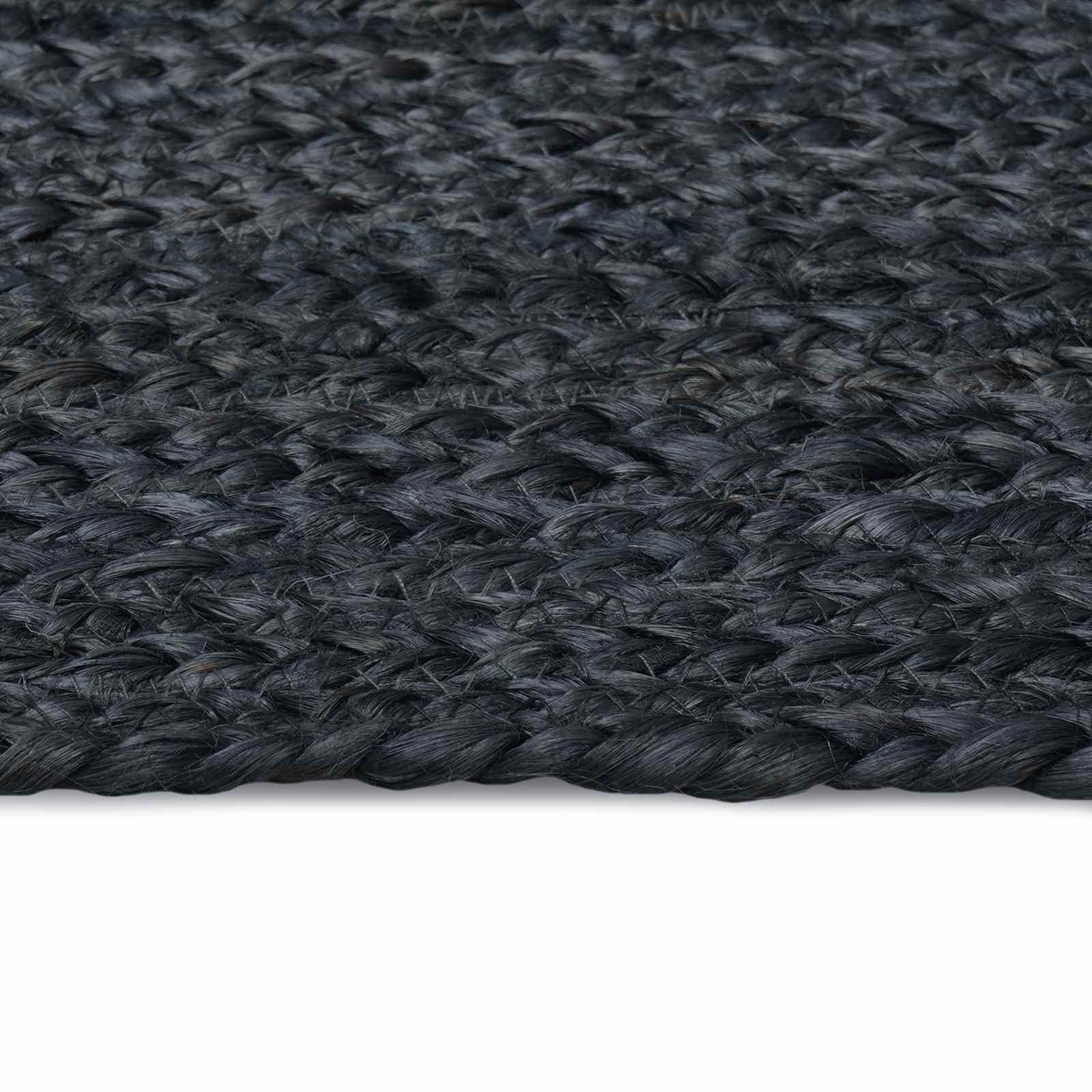 Områdetæpper Rektangulær Mørkegrå 60 x 300 cm Jute