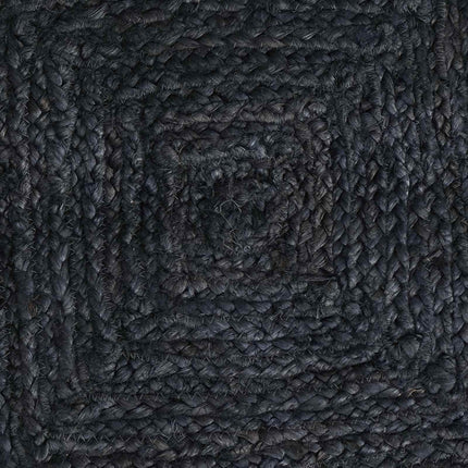 Områdetæpper Rektangulær Mørkegrå 120 x 170 cm Jute