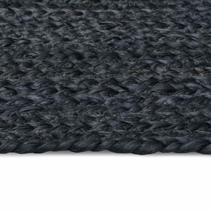 Områdetæpper Rektangulær Mørkegrå 160 x 230 cm Jute