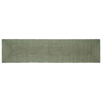 Områdetæpper Rektangulær Olivengrøn 60 x 200 cm Jute