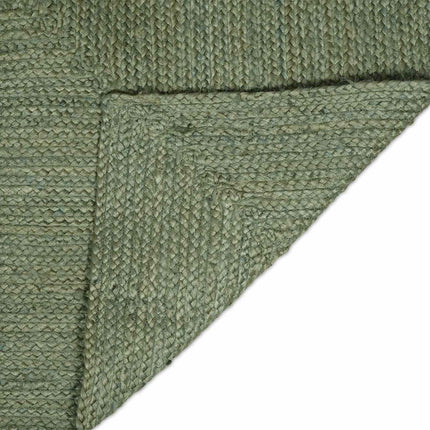 Områdetæpper Rektangulær Olivengrøn 100 x 200 cm Jute