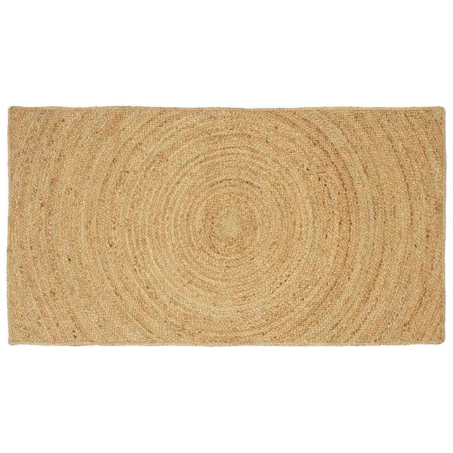 Områdetæpper Naturfarvet 60 x 110 cm Jute