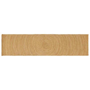 Områdetæpper Rektangulær Brun 80 x 400 cm Jute