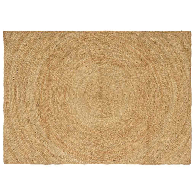 Områdetæpper Naturfarvet 120 x 170 cm Jute