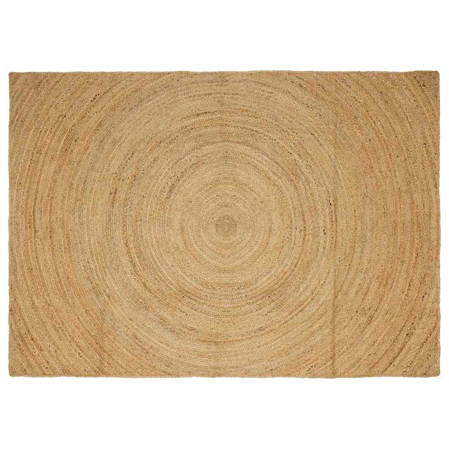 Områdetæpper Naturfarvet 240 x 340 cm Jute