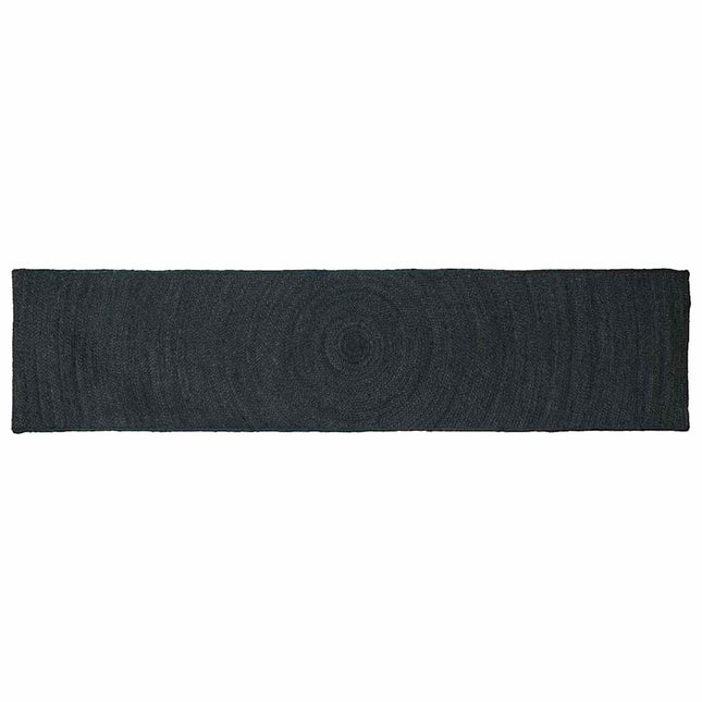 Områdetæpper Mørkegrå 60 x 200 cm Jute