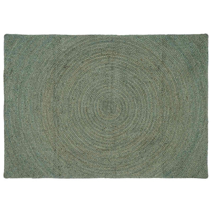 Områdetæpper Olivengrøn 140 x 200 cm Jute