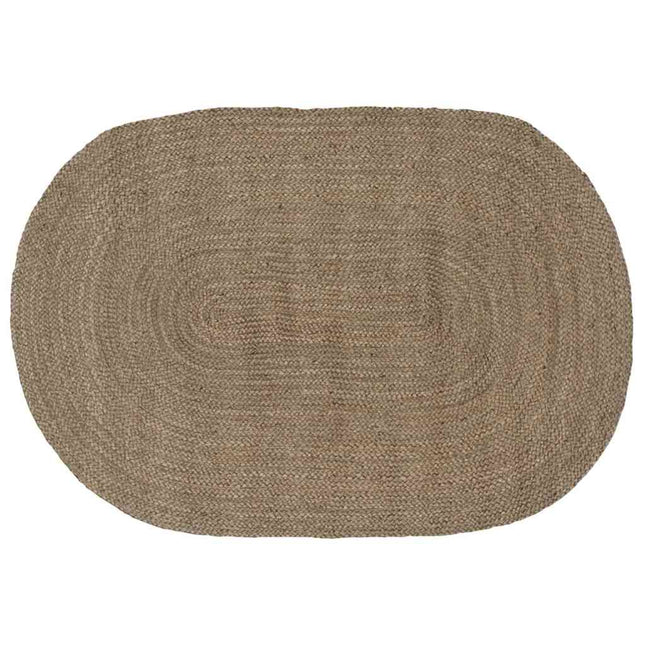 Områdetæpper Grå 100 x 152 cm Jute