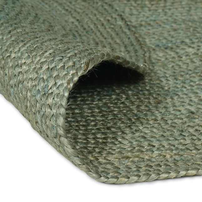 Områdetæpper Olivengrøn 152 x 245 cm Jute