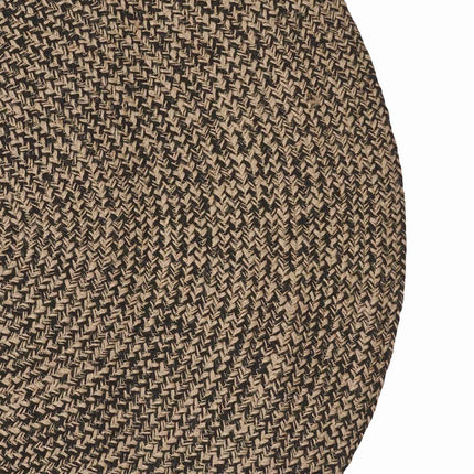 Områdetæpper Sort 205 x 305 cm Jute