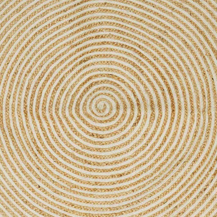 Områdetæpper Hvid 60 x 400 cm Jute