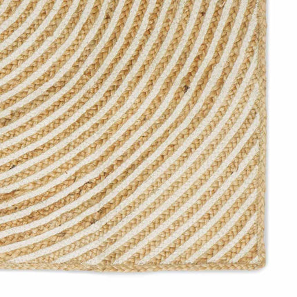 Områdetæpper Hvid 60 x 400 cm Jute