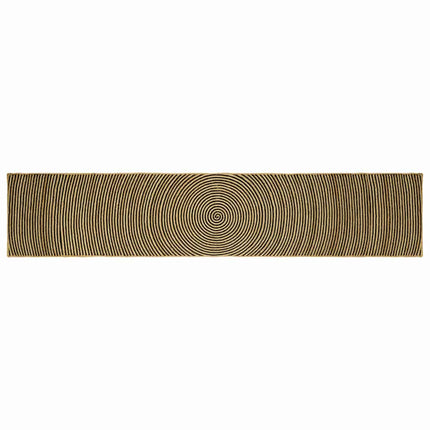 Områdetæpper Sort 60 x 400 cm Jute