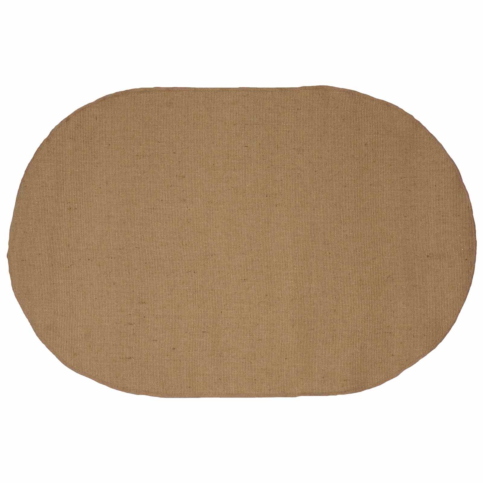 Områdetæpper Naturfarvet 100 x 152 cm Jute