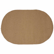 Områdetæpper Naturfarvet 100 x 152 cm Jute