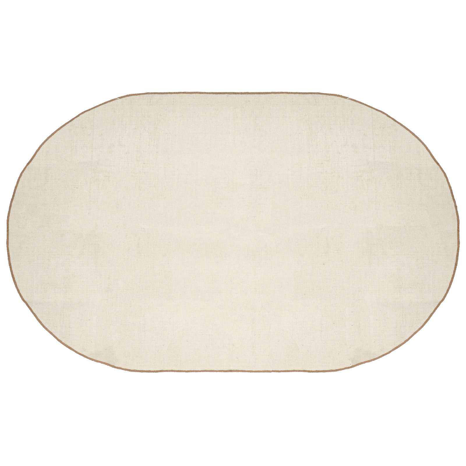 Områdetæpper Naturfarvet 152 x 245 cm Jute