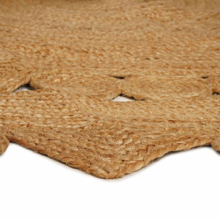 Områdetæpper Naturfarvet Ø 210 cm Jute