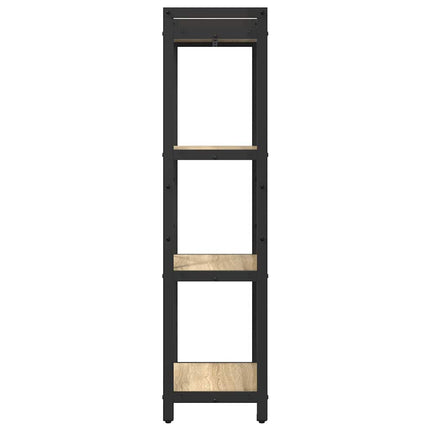 Bogreol 40 x 30 x 119 cm Konstrueret træ Sonoma eg