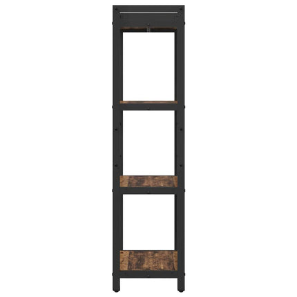 Bogreol 40 x 30 x 119 cm Konstrueret træ Gammelt træ