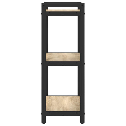 Bogreol 40 x 30 x 85 cm Konstrueret træ Sonoma eg