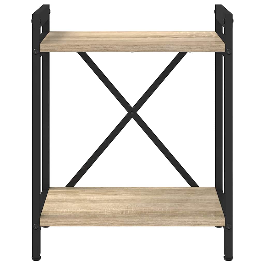 Bogreol Sonoma eg 40 x 30 x 50 cm Konstrueret træ