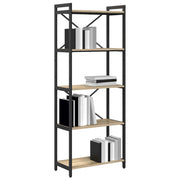 Bogreol Sonoma eg 60 x 30 x 155 cm Konstrueret træ