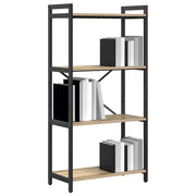 Bogreol Sonoma eg 60 x 30 x 120 cm Konstrueret træ