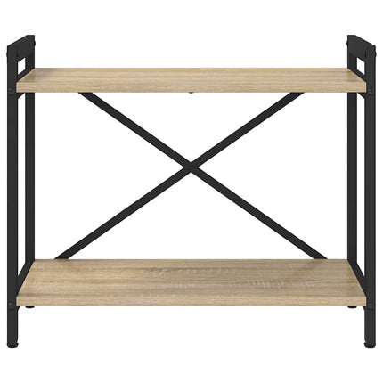 Bogreol 60 x 30 x 50 cm Konstrueret træ Sonoma eg