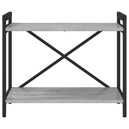 Bogreol 60 x 30 x 50 cm Konstrueret træ Grå sonoma-eg