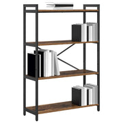 Bogreol Gammelt træ 80 x 30 x 120 cm Konstrueret træ