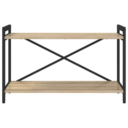 Bogreol 80 x 30 x 50 cm Konstrueret træ Sonoma eg