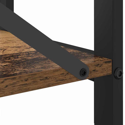 Bogreol 80 x 30 x 50 cm Konstrueret træ Gammelt træ