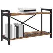 Bogreol Gammelt træ 80 x 30 x 50 cm Konstrueret træ