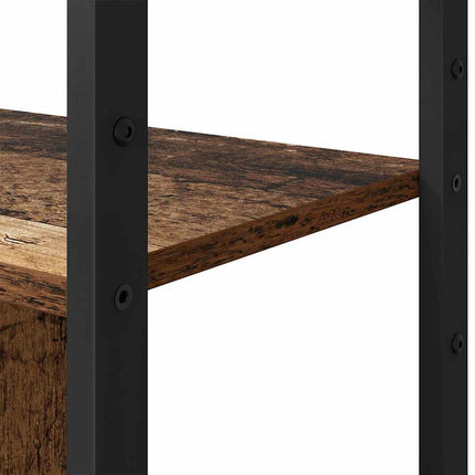 Bogreol 80 x 30 x 155,5 cm Konstrueret træ Gammelt træ
