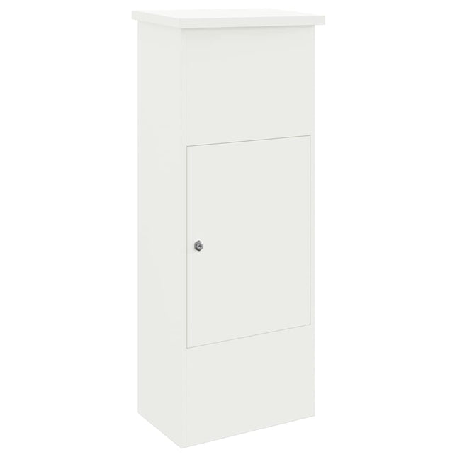 Pakke drop boks med opbevaring Hvid 44,5 x 29 x 110,5 cm Stål