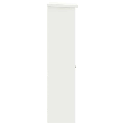 Pakke drop boks med opbevaring Hvid 44,5 x 29 x 110,5 cm Stål