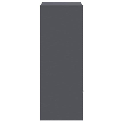 Pakke drop boks med opbevaring Antracit 47,5 x 38 x 59 cm Stål