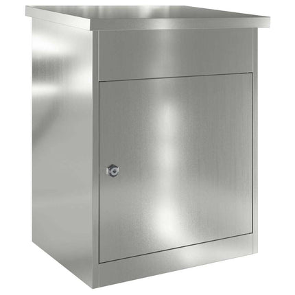 Pakke drop boks Sort 47,5 x 38 x 59 cm Galvaniseret stål