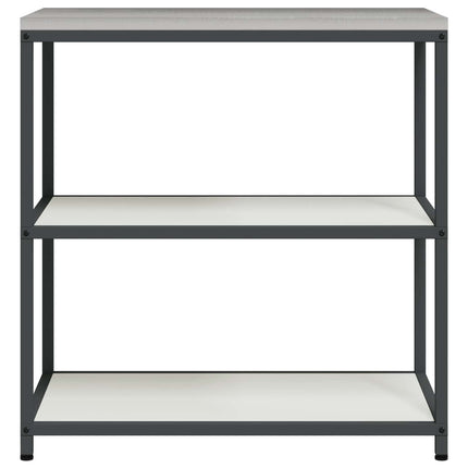 Køkkenhyldeenhed HATTEM Hvid 90 x 50 x 92 cm Stål
