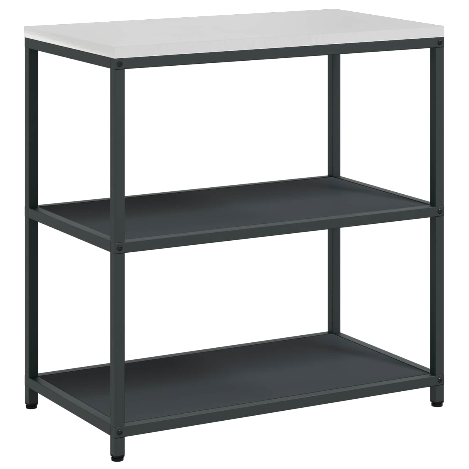 Køkkenopbevaring HATTEM Antracit 90 x 50 x 92 cm Stål
