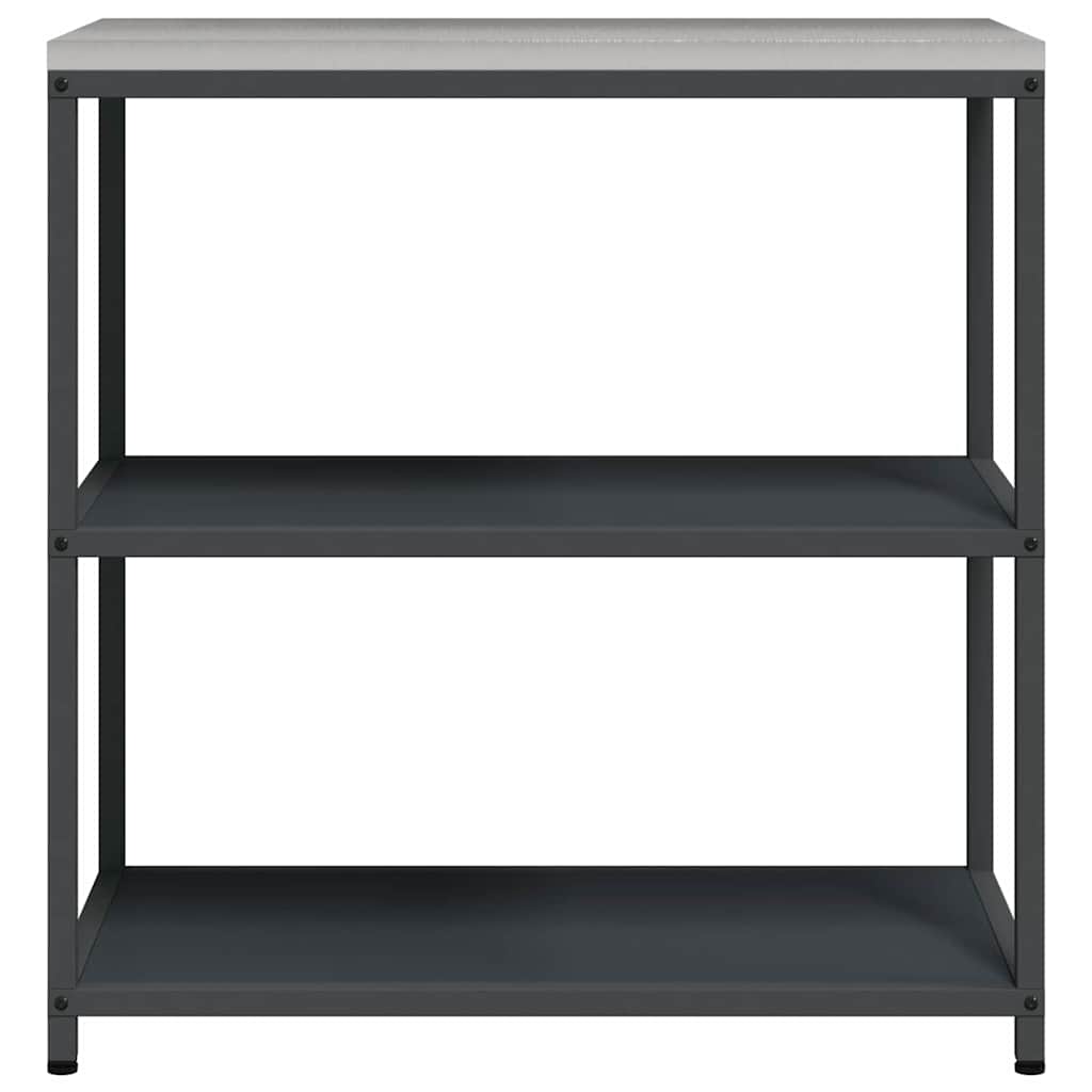 Køkkenopbevaring HATTEM Antracit 90 x 50 x 92 cm Stål