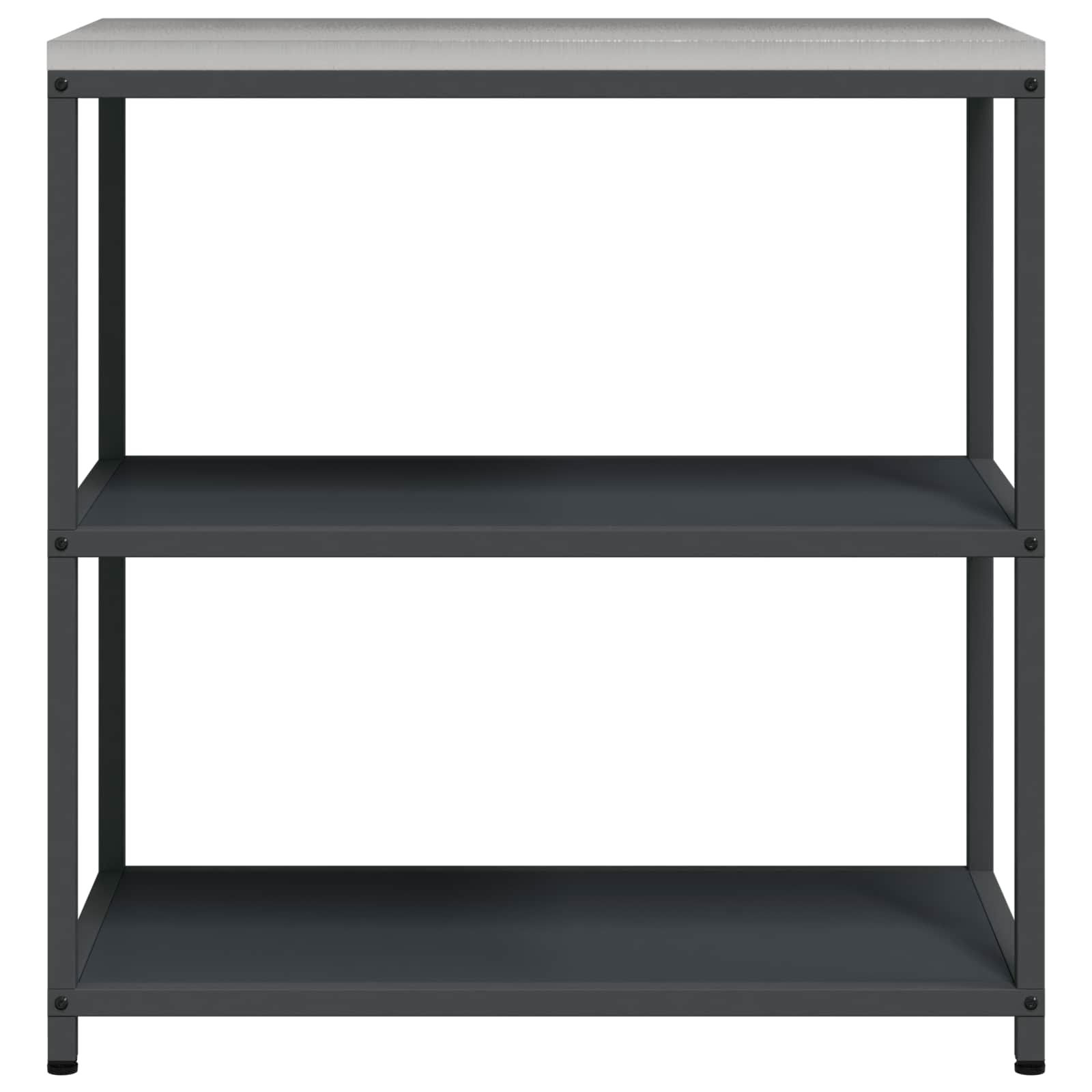Køkkenopbevaring HATTEM Antracit 90 x 50 x 92 cm Stål
